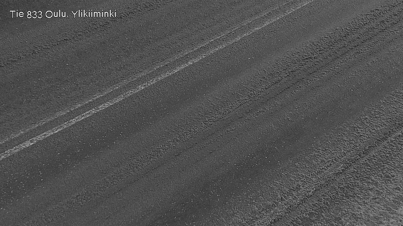 Weather Camera Image Road  833 Oulu, Vesala, Oulu, Pohjois-Pohjanmaa