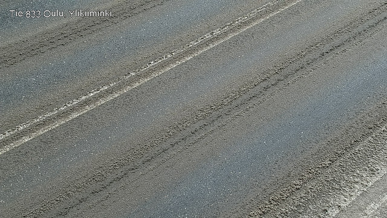 Weather Camera Image Road  833 Oulu, Vesala, Oulu, Pohjois-Pohjanmaa