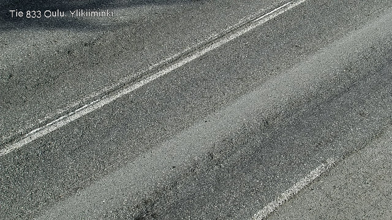 Weather Camera Image Väg  833 Oulu, Vesala, Oulu, Pohjois-Pohjanmaa