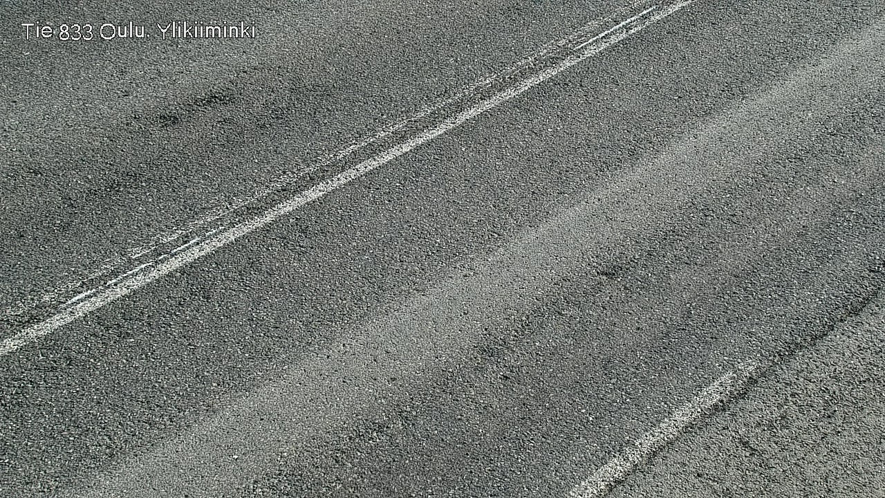 Weather Camera Image Väg  833 Oulu, Vesala, Oulu, Pohjois-Pohjanmaa