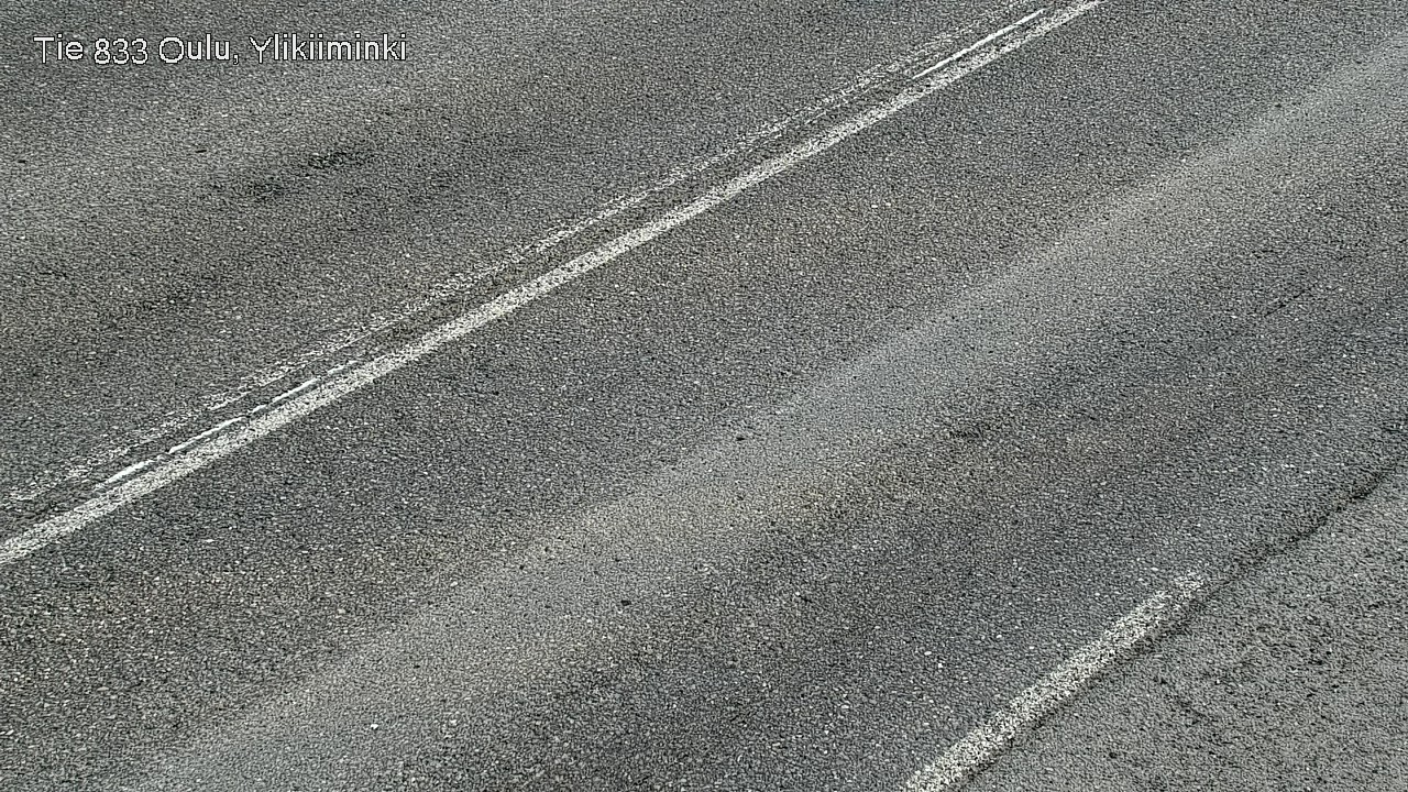Weather Camera Image Väg  833 Oulu, Vesala, Oulu, Pohjois-Pohjanmaa
