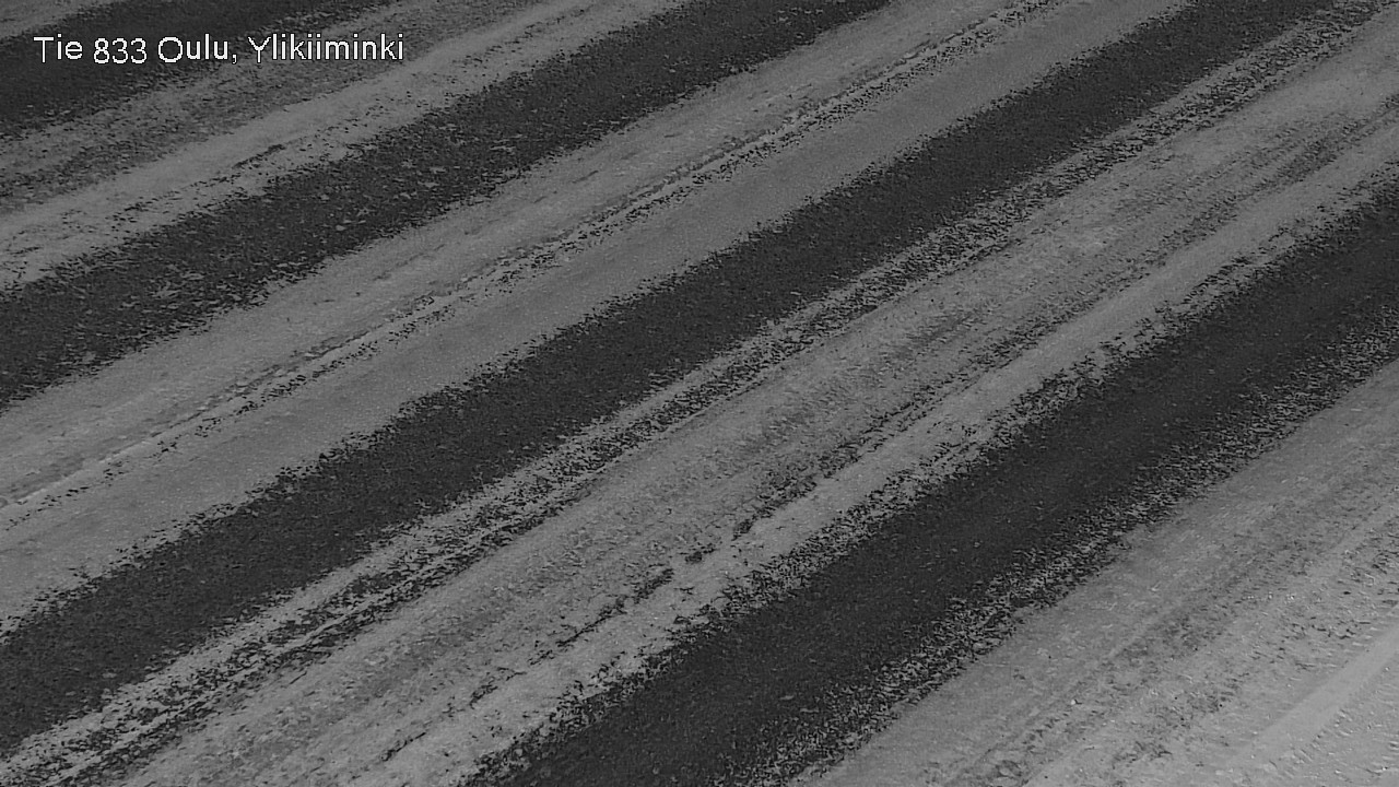 Weather Camera Image Road  833 Oulu, Vesala, Oulu, Pohjois-Pohjanmaa