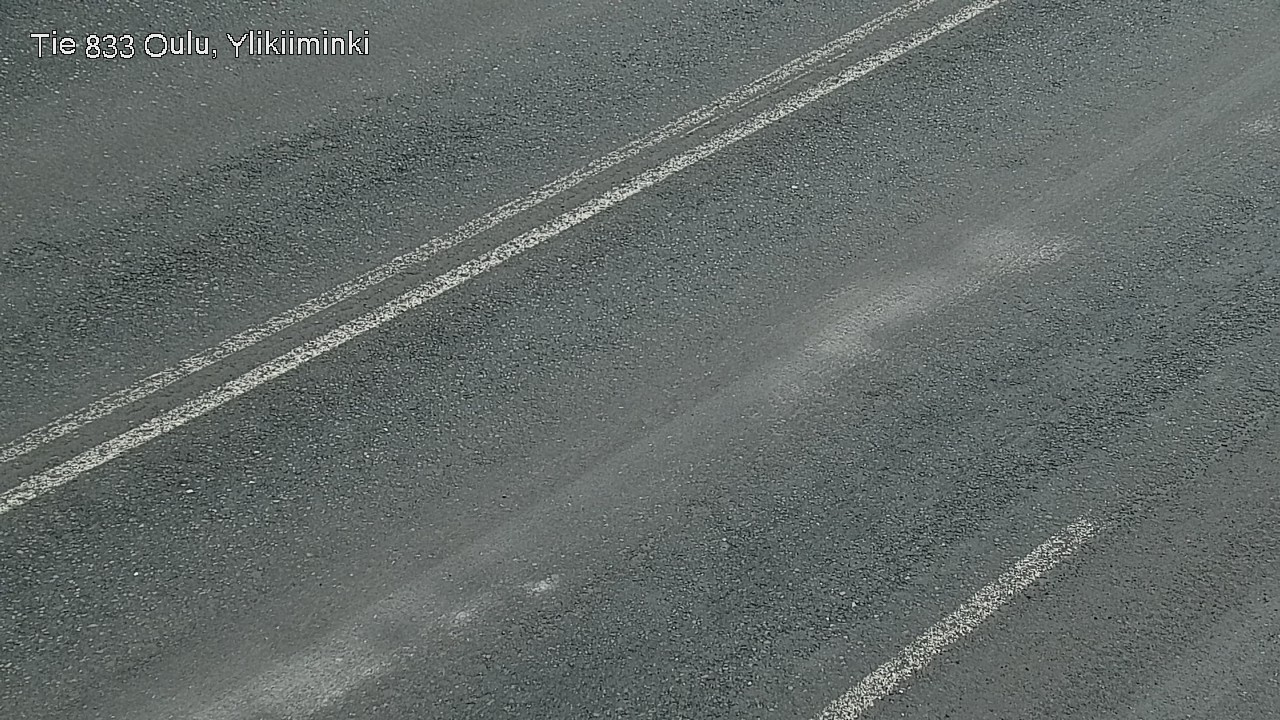 Weather Camera Image Väg  833 Oulu, Vesala, Oulu, Pohjois-Pohjanmaa
