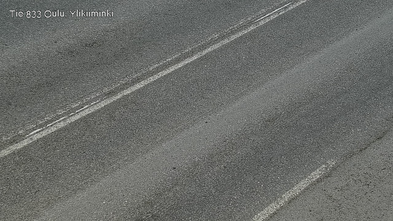Weather Camera Image Väg  833 Oulu, Vesala, Oulu, Pohjois-Pohjanmaa