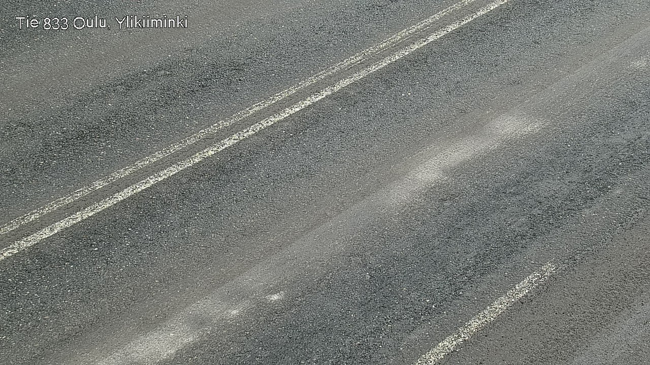 Weather Camera Image Väg  833 Oulu, Vesala, Oulu, Pohjois-Pohjanmaa