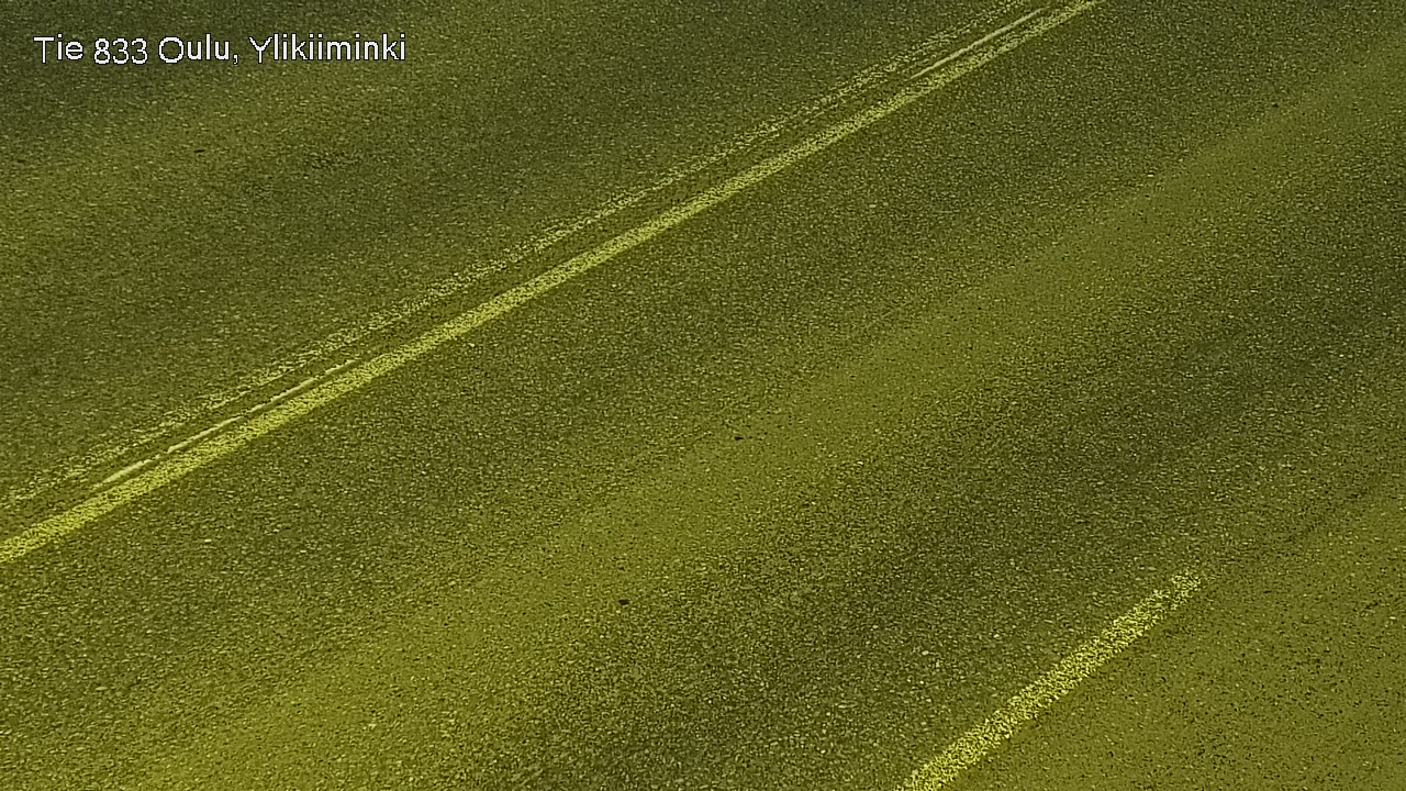 Weather Camera Image Väg  833 Oulu, Vesala, Oulu, Pohjois-Pohjanmaa