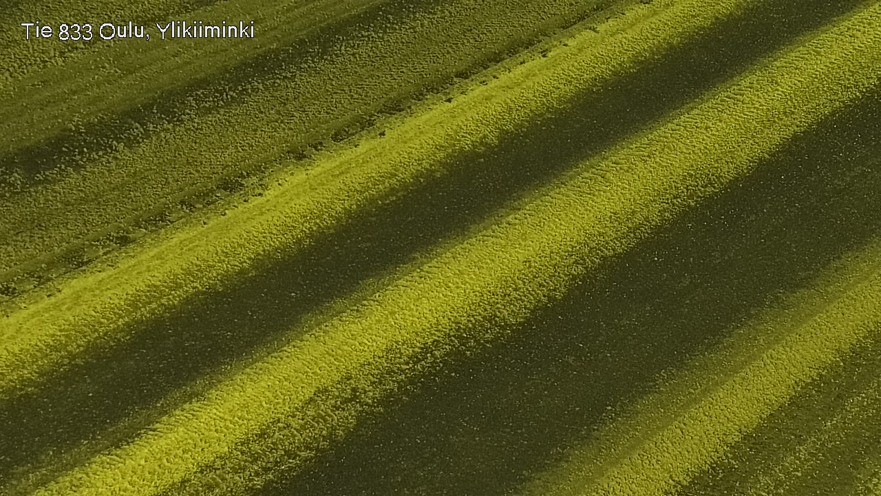Weather Camera Image Road  833 Oulu, Vesala, Oulu, Pohjois-Pohjanmaa