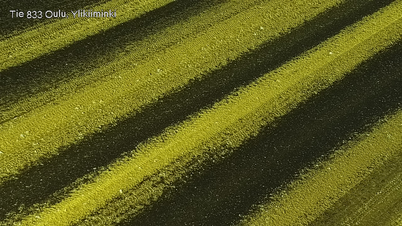 Weather Camera Image Road  833 Oulu, Vesala, Oulu, Pohjois-Pohjanmaa