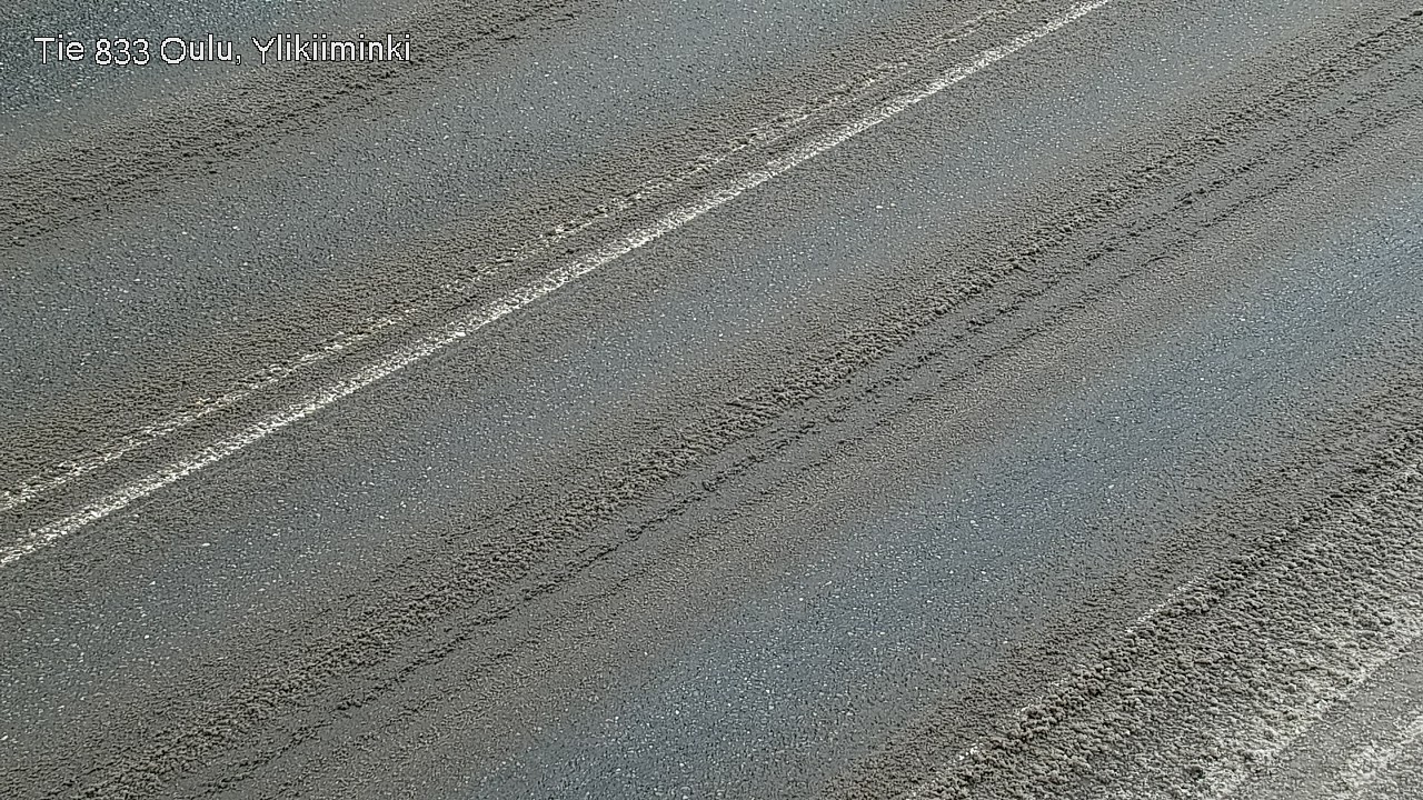 Weather Camera Image Road  833 Oulu, Vesala, Oulu, Pohjois-Pohjanmaa