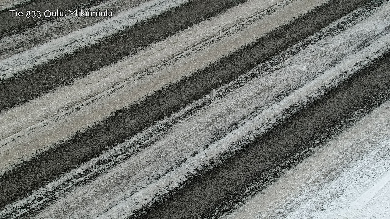 Weather Camera Image Väg  833 Oulu, Vesala, Oulu, Pohjois-Pohjanmaa