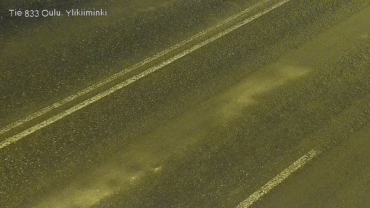 Weather Camera Image Väg  833 Oulu, Vesala, Oulu, Pohjois-Pohjanmaa
