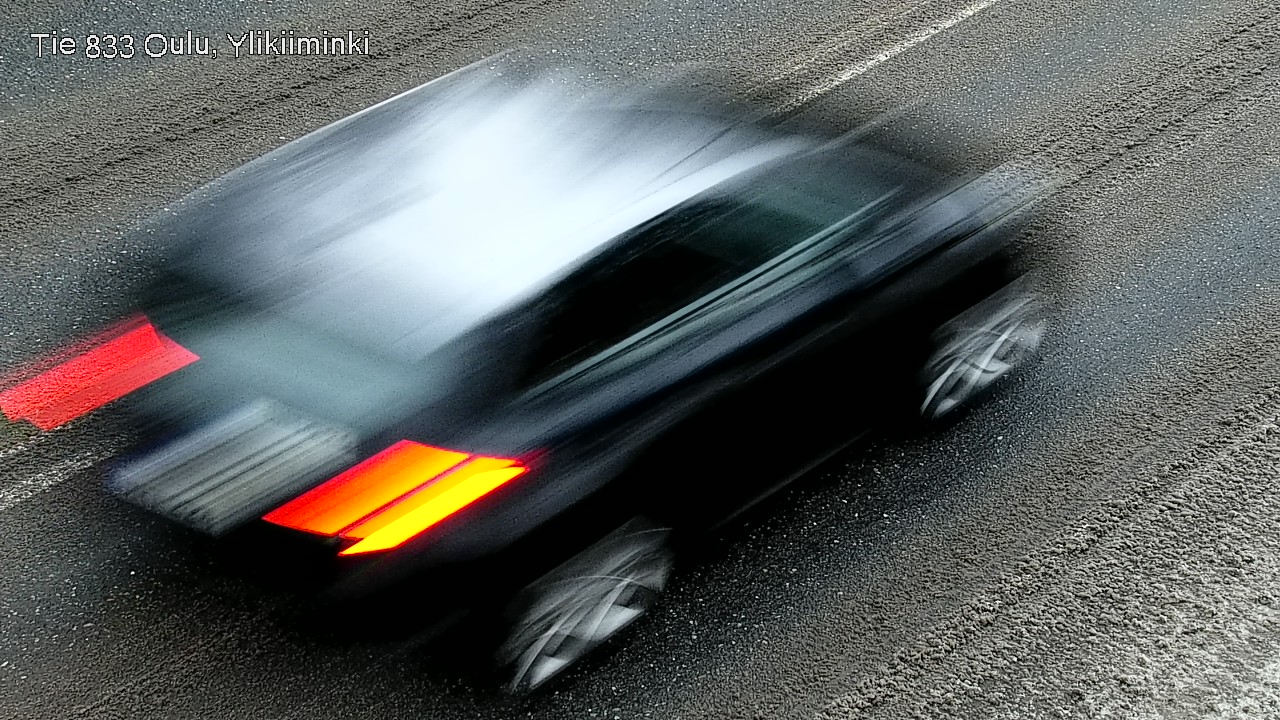 Weather Camera Image Road  833 Oulu, Vesala, Oulu, Pohjois-Pohjanmaa