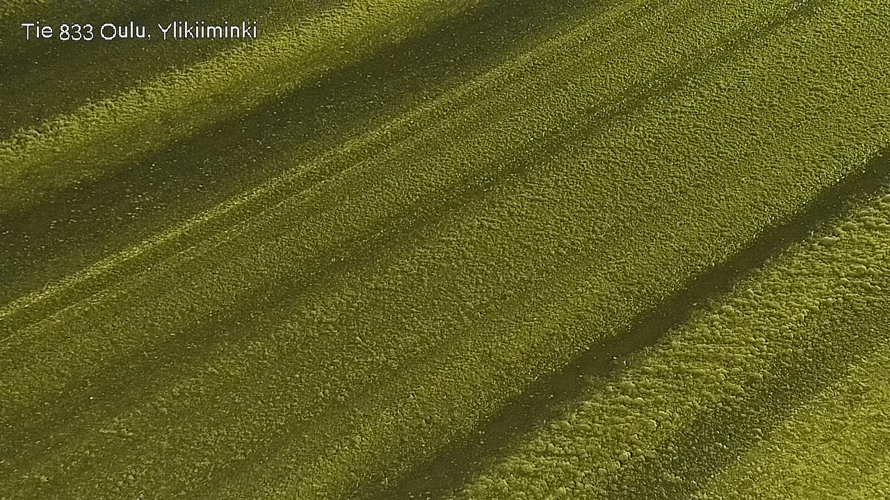 Weather Camera Image Road  833 Oulu, Vesala, Oulu, Pohjois-Pohjanmaa