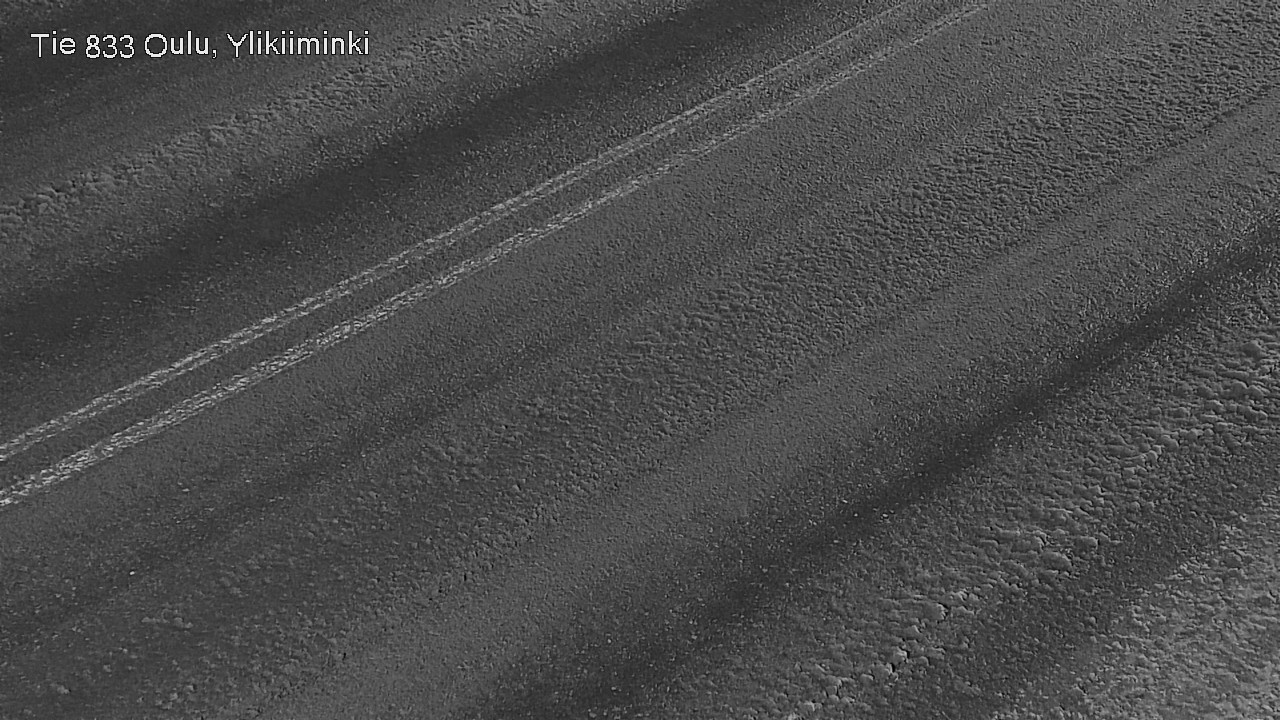 Weather Camera Image Road  833 Oulu, Vesala, Oulu, Pohjois-Pohjanmaa
