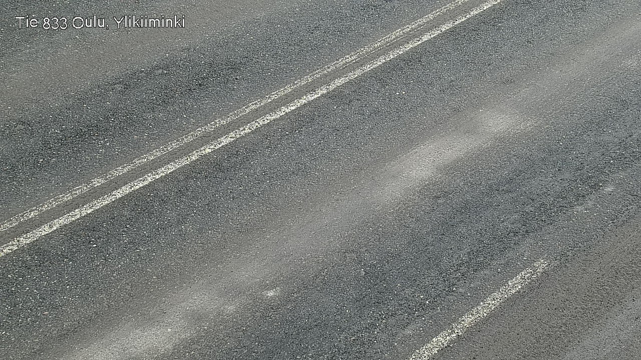 Weather Camera Image Väg  833 Oulu, Vesala, Oulu, Pohjois-Pohjanmaa