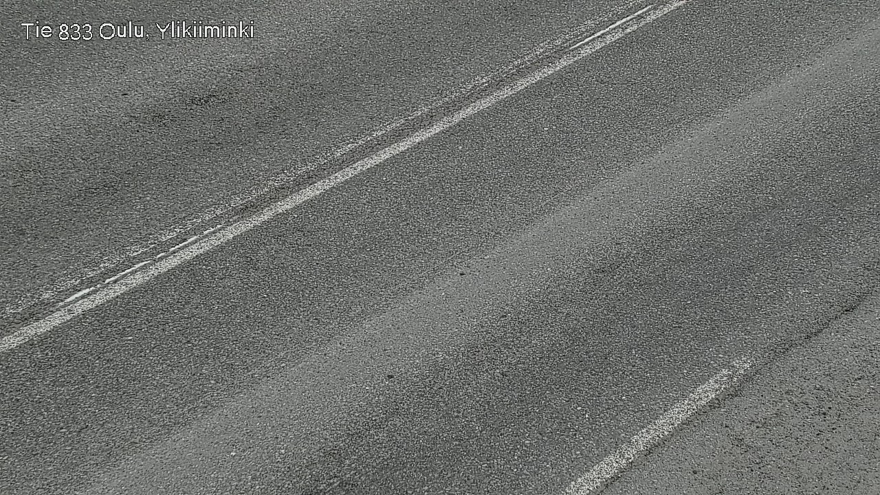 Weather Camera Image Väg  833 Oulu, Vesala, Oulu, Pohjois-Pohjanmaa
