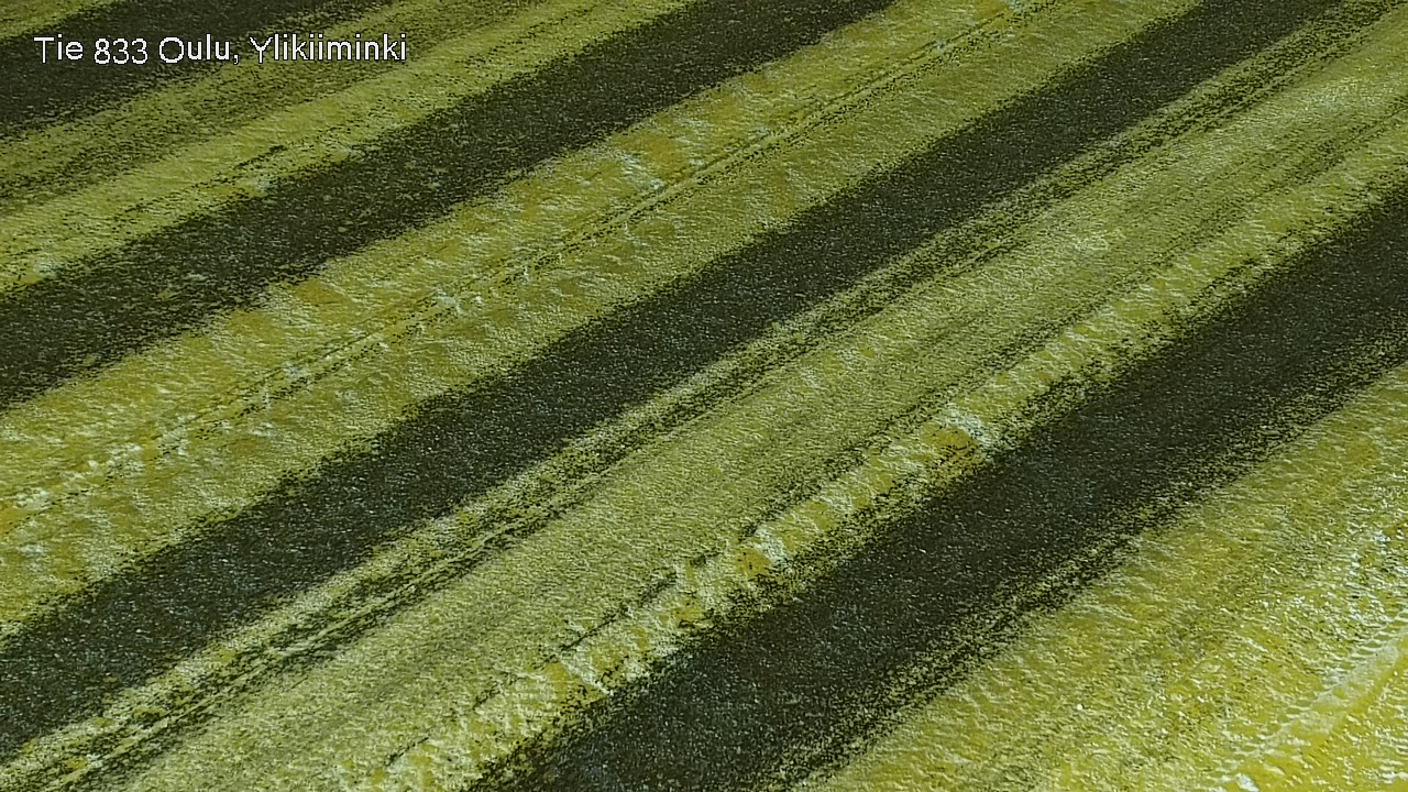 Weather Camera Image Road  833 Oulu, Vesala, Oulu, Pohjois-Pohjanmaa