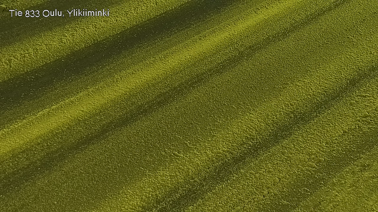 Weather Camera Image Road  833 Oulu, Vesala, Oulu, Pohjois-Pohjanmaa