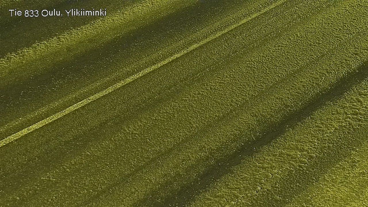 Weather Camera Image Road  833 Oulu, Vesala, Oulu, Pohjois-Pohjanmaa