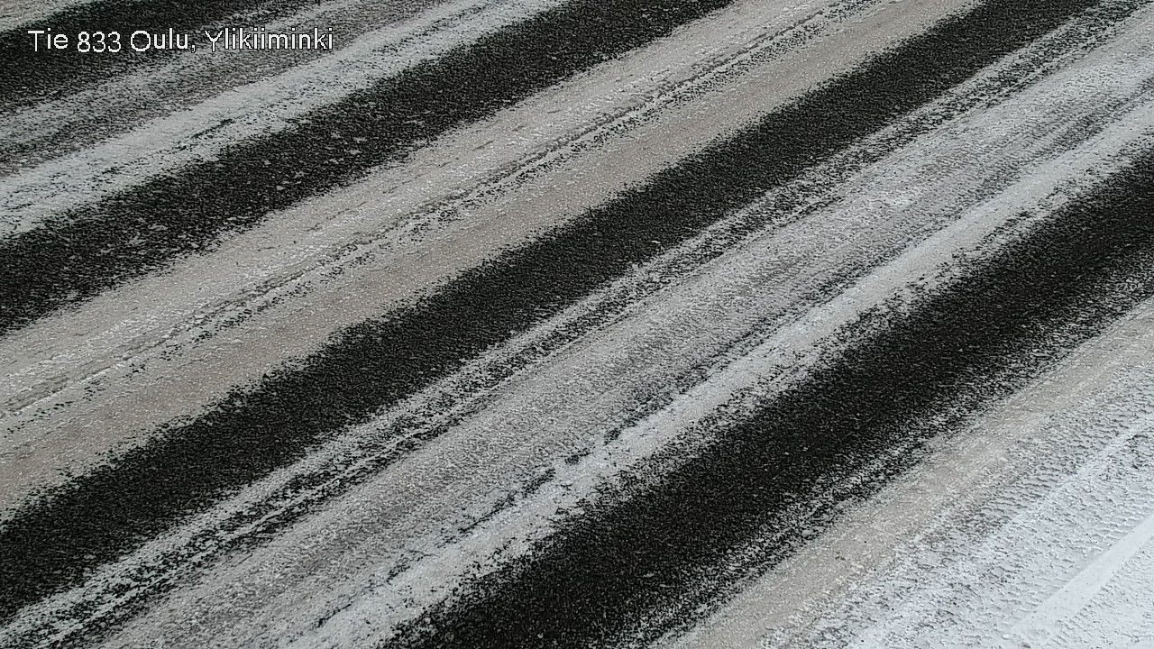 Weather Camera Image Road  833 Oulu, Vesala, Oulu, Pohjois-Pohjanmaa