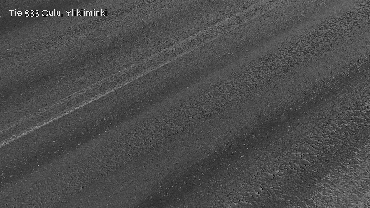 Weather Camera Image Road  833 Oulu, Vesala, Oulu, Pohjois-Pohjanmaa