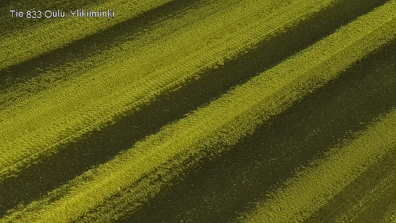 Weather Camera Image Road  833 Oulu, Vesala, Oulu, Pohjois-Pohjanmaa