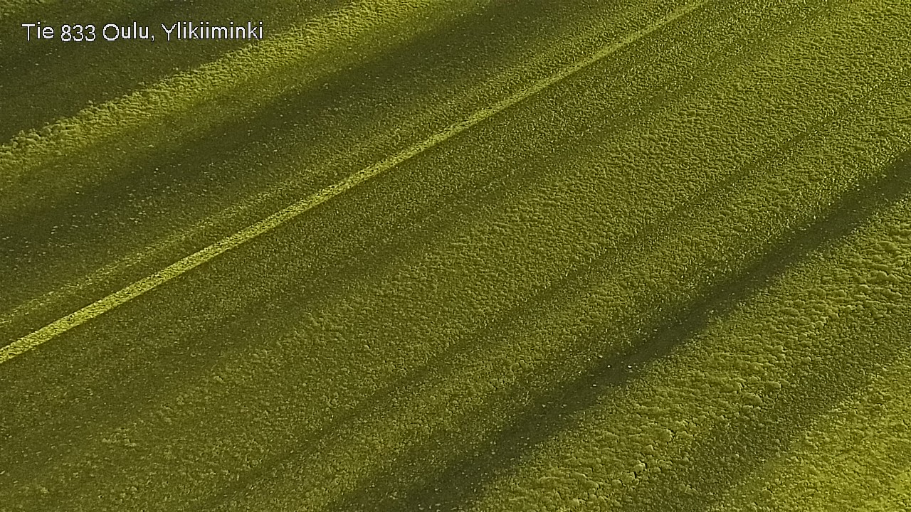 Weather Camera Image Road  833 Oulu, Vesala, Oulu, Pohjois-Pohjanmaa