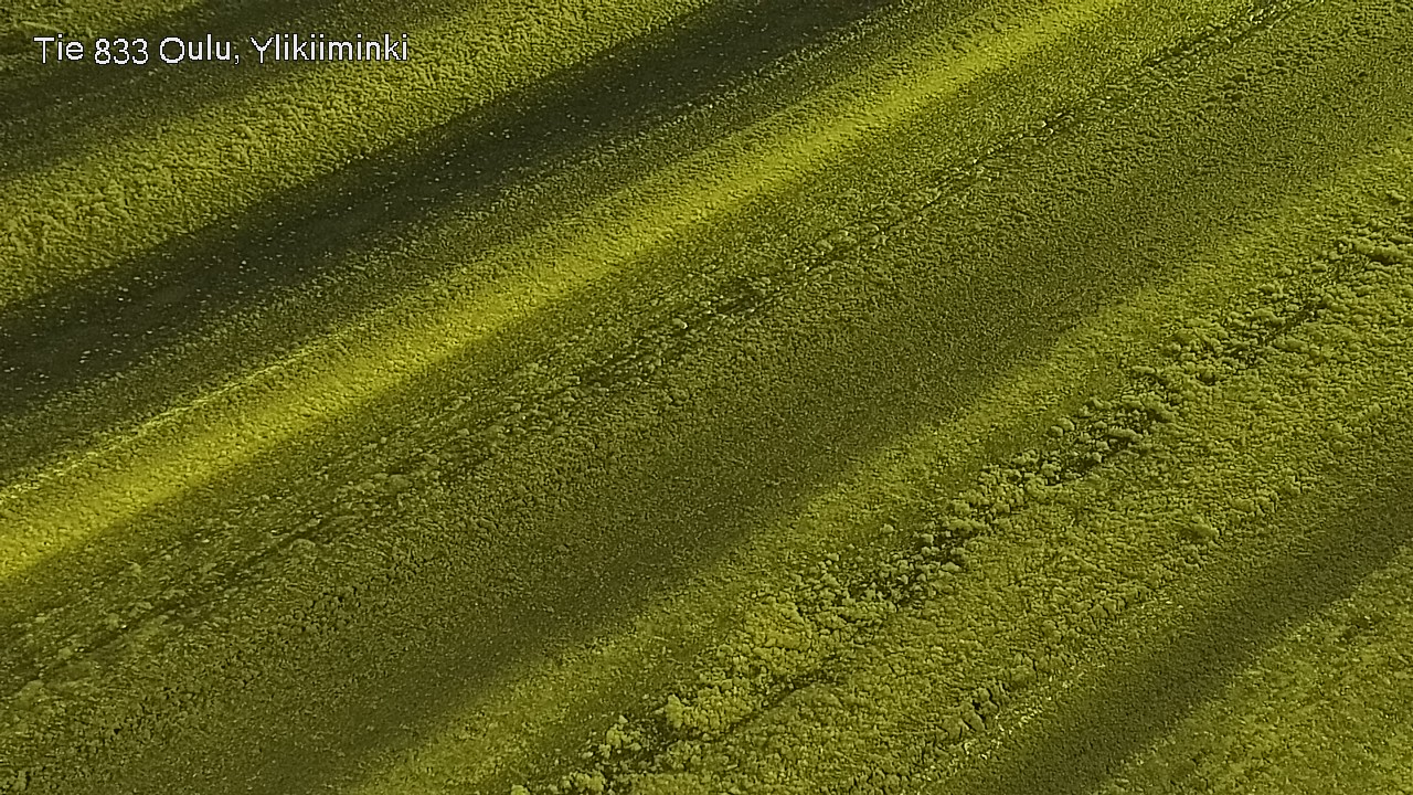 Weather Camera Image Road  833 Oulu, Vesala, Oulu, Pohjois-Pohjanmaa