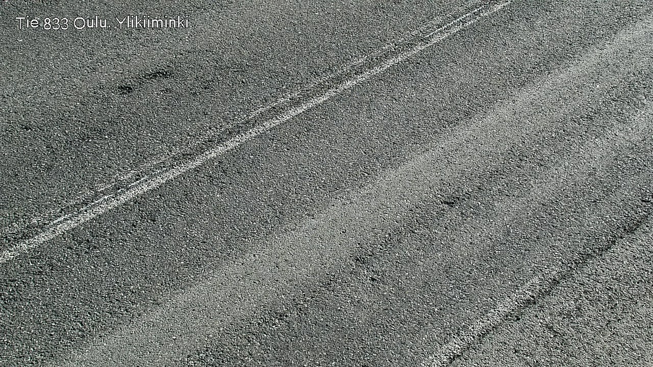 Weather Camera Image Väg  833 Oulu, Vesala, Oulu, Pohjois-Pohjanmaa
