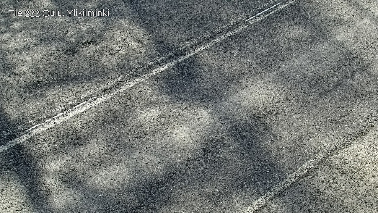 Weather Camera Image Väg  833 Oulu, Vesala, Oulu, Pohjois-Pohjanmaa