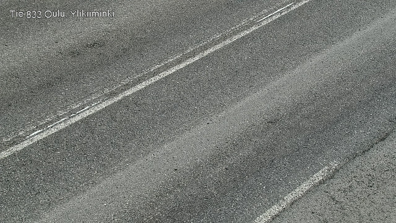 Weather Camera Image Väg  833 Oulu, Vesala, Oulu, Pohjois-Pohjanmaa