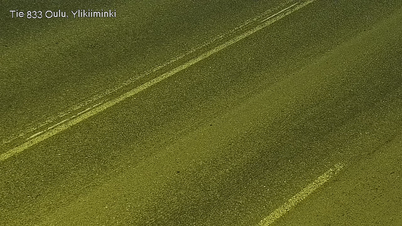 Weather Camera Image Väg  833 Oulu, Vesala, Oulu, Pohjois-Pohjanmaa