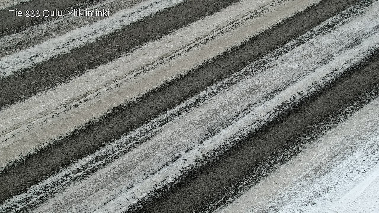 Weather Camera Image Väg  833 Oulu, Vesala, Oulu, Pohjois-Pohjanmaa