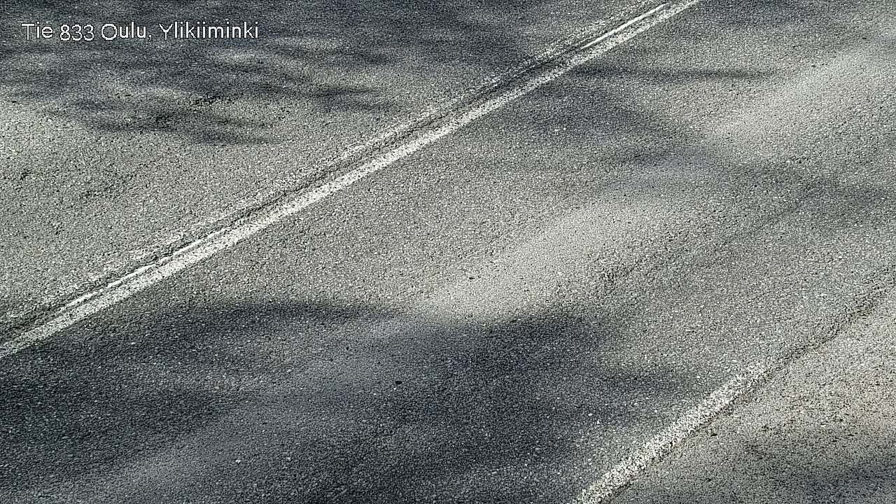 Weather Camera Image Väg  833 Oulu, Vesala, Oulu, Pohjois-Pohjanmaa