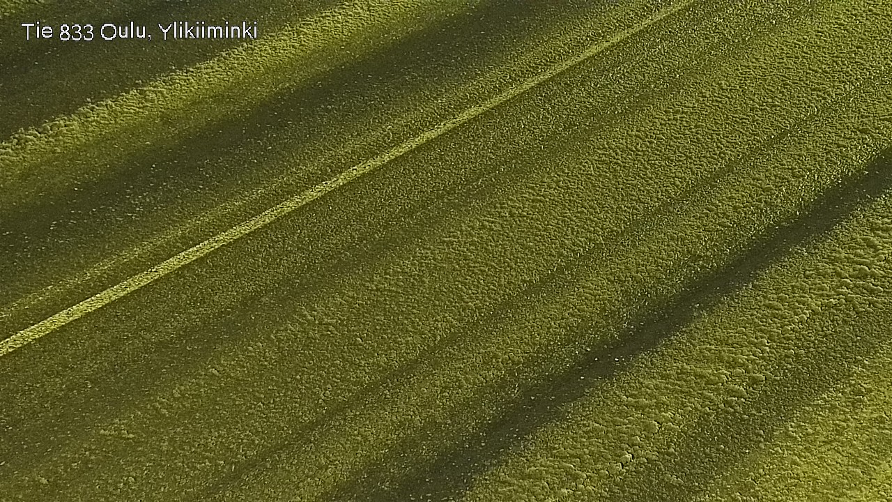 Weather Camera Image Road  833 Oulu, Vesala, Oulu, Pohjois-Pohjanmaa