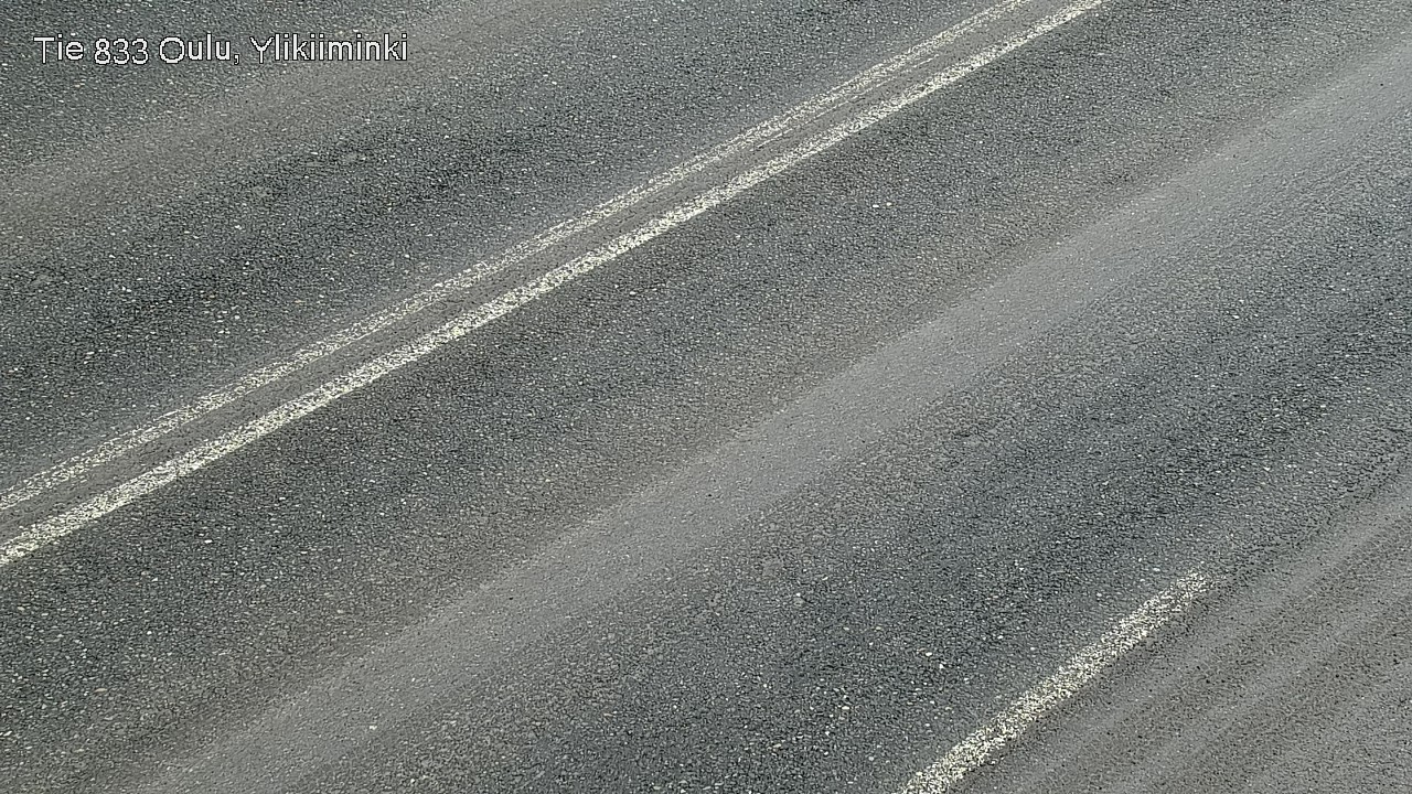 Weather Camera Image Road  833 Oulu, Vesala, Oulu, Pohjois-Pohjanmaa