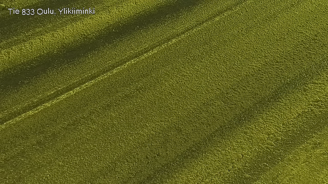 Weather Camera Image Road  833 Oulu, Vesala, Oulu, Pohjois-Pohjanmaa