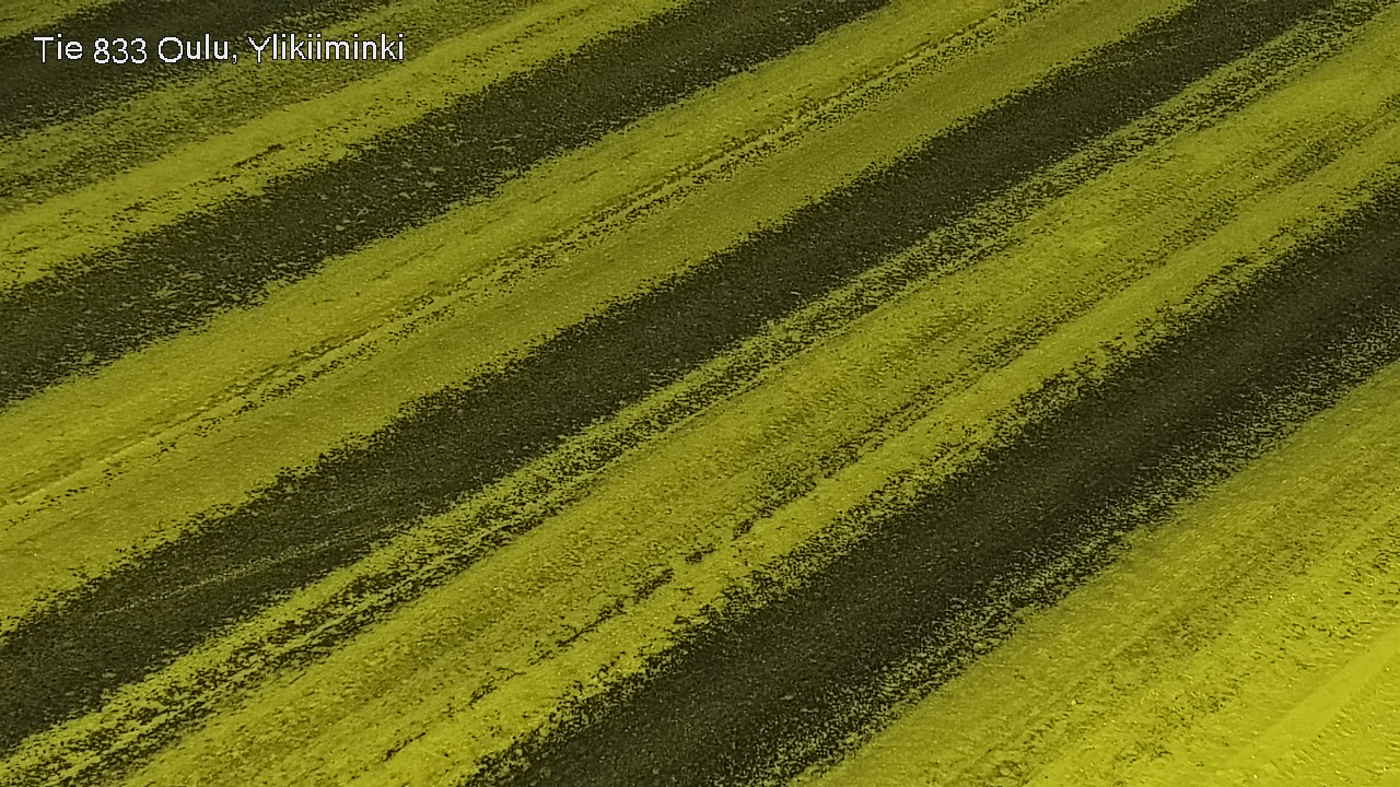 Weather Camera Image Road  833 Oulu, Vesala, Oulu, Pohjois-Pohjanmaa