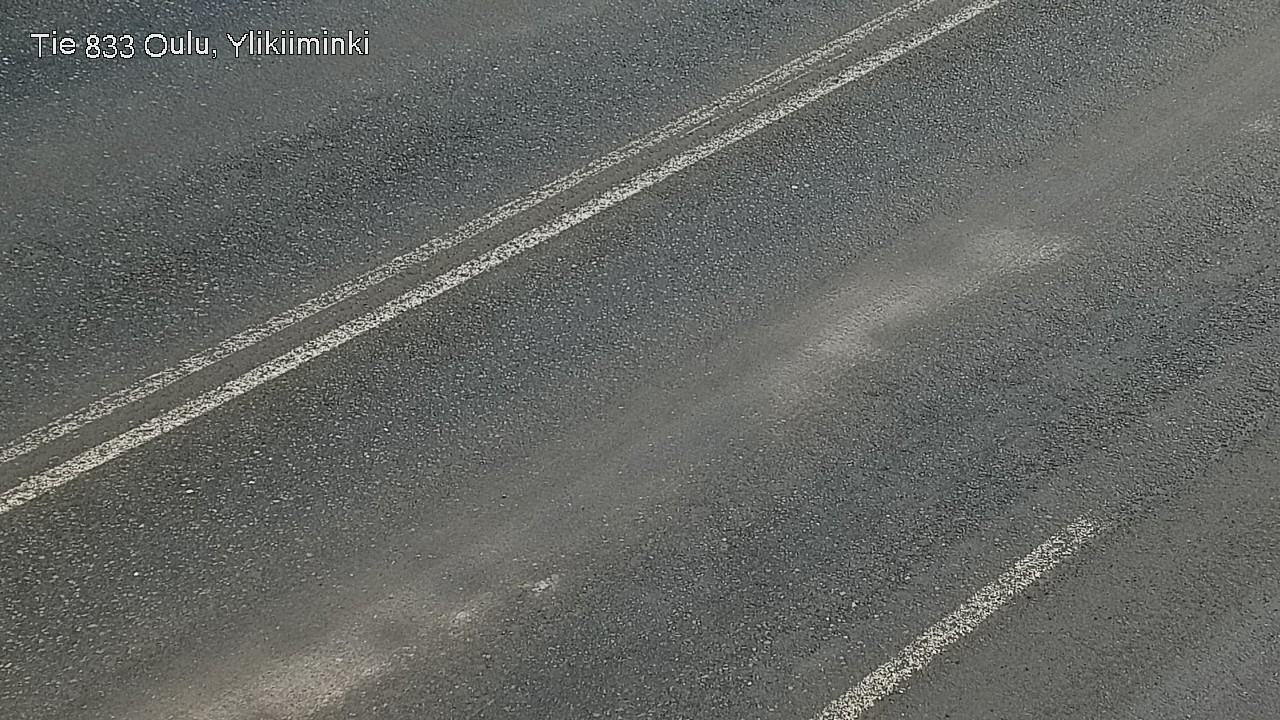 Weather Camera Image Väg  833 Oulu, Vesala, Oulu, Pohjois-Pohjanmaa