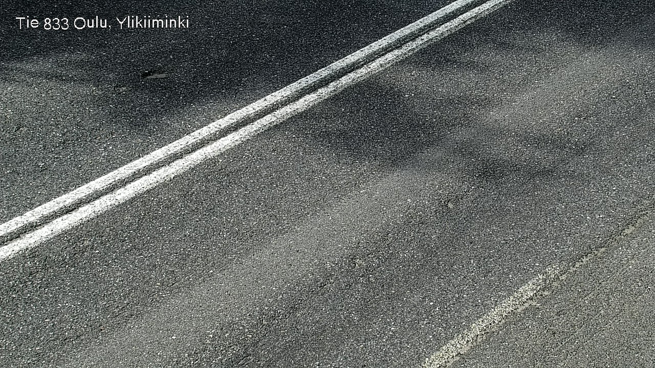 Weather Camera Image Road  833 Oulu, Vesala, Oulu, Pohjois-Pohjanmaa