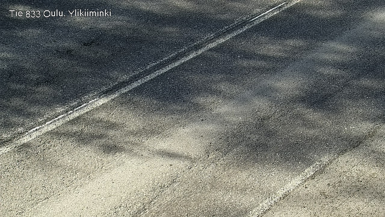 Weather Camera Image Väg  833 Oulu, Vesala, Oulu, Pohjois-Pohjanmaa