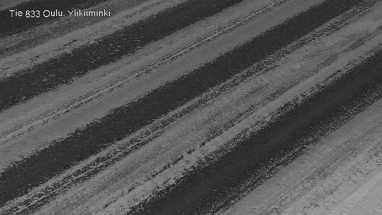 Weather Camera Image Road  833 Oulu, Vesala, Oulu, Pohjois-Pohjanmaa