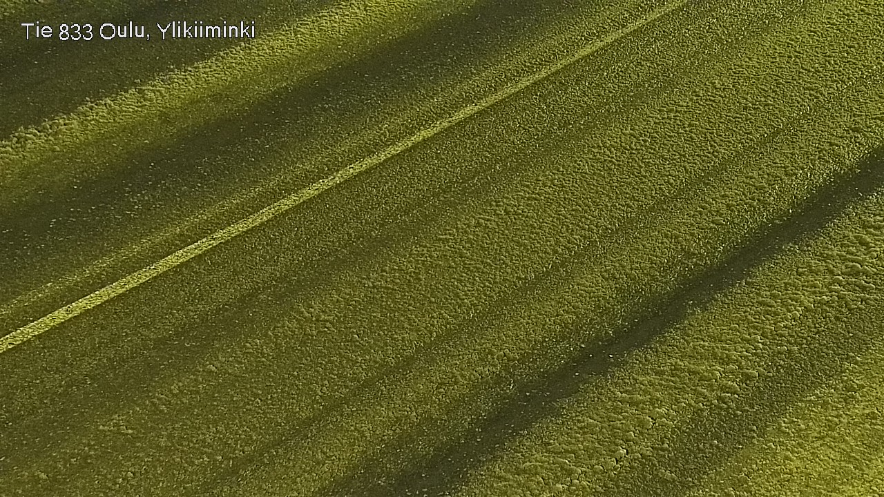 Weather Camera Image Road  833 Oulu, Vesala, Oulu, Pohjois-Pohjanmaa