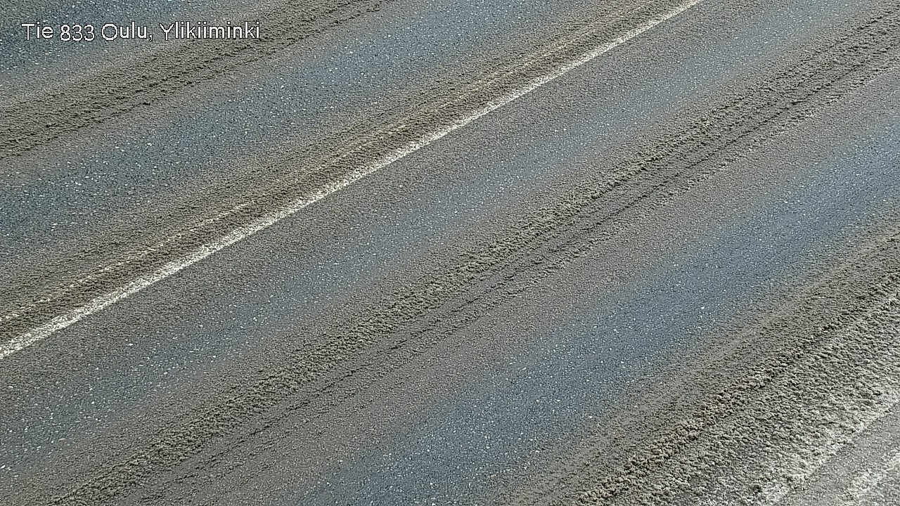 Weather Camera Image Road  833 Oulu, Vesala, Oulu, Pohjois-Pohjanmaa