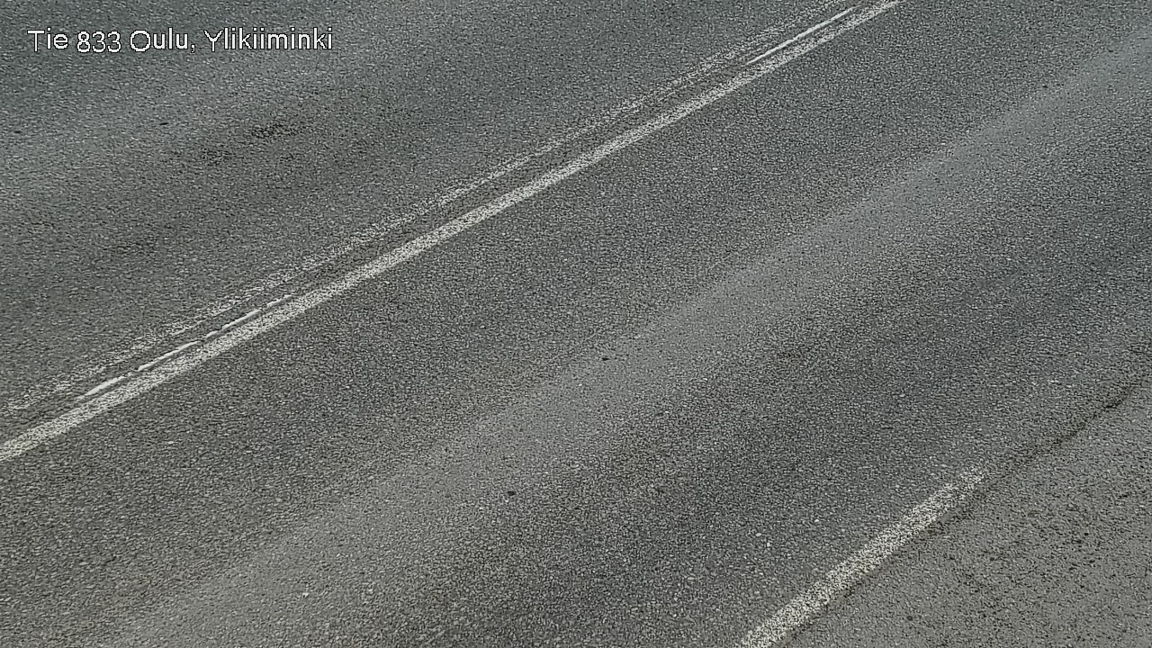 Weather Camera Image Väg  833 Oulu, Vesala, Oulu, Pohjois-Pohjanmaa