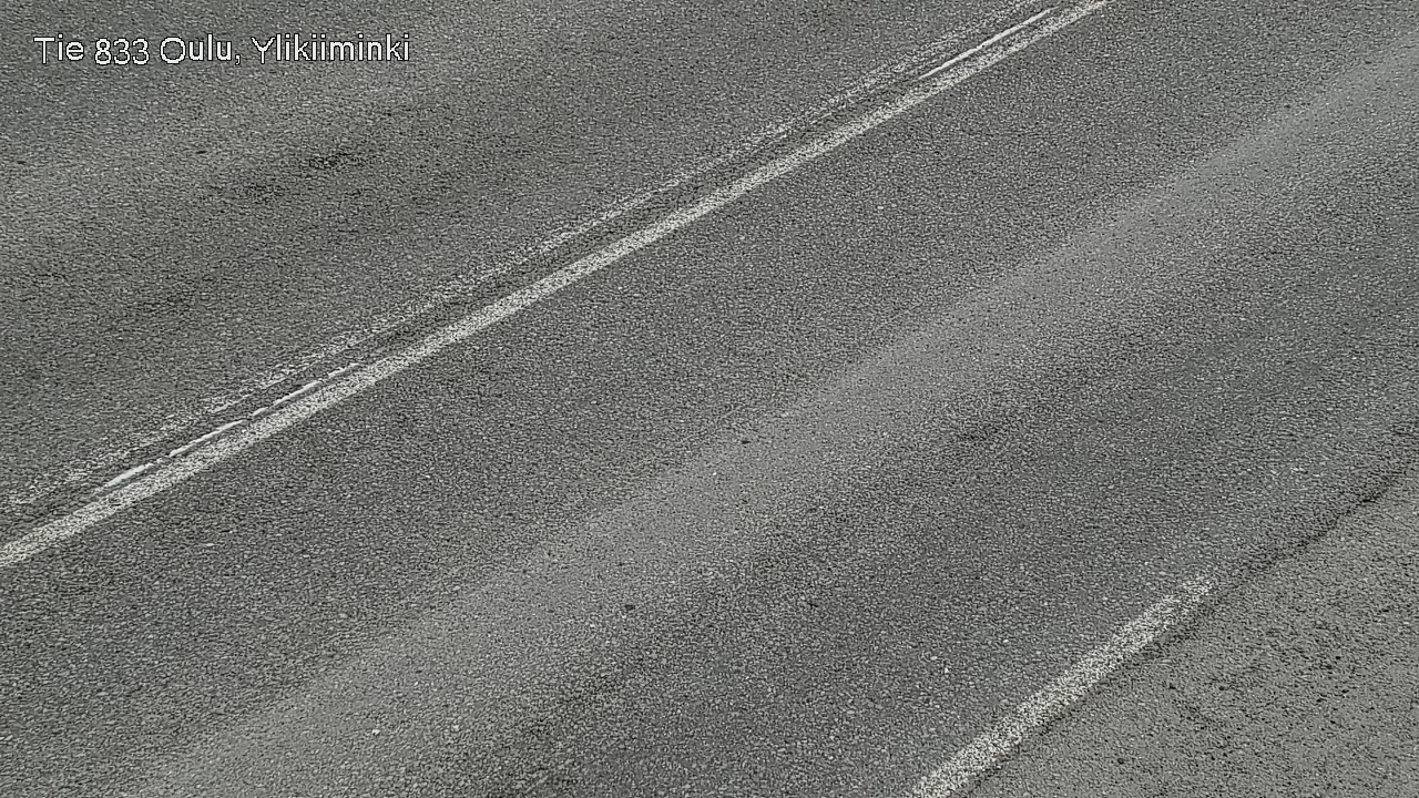 Weather Camera Image Väg  833 Oulu, Vesala, Oulu, Pohjois-Pohjanmaa