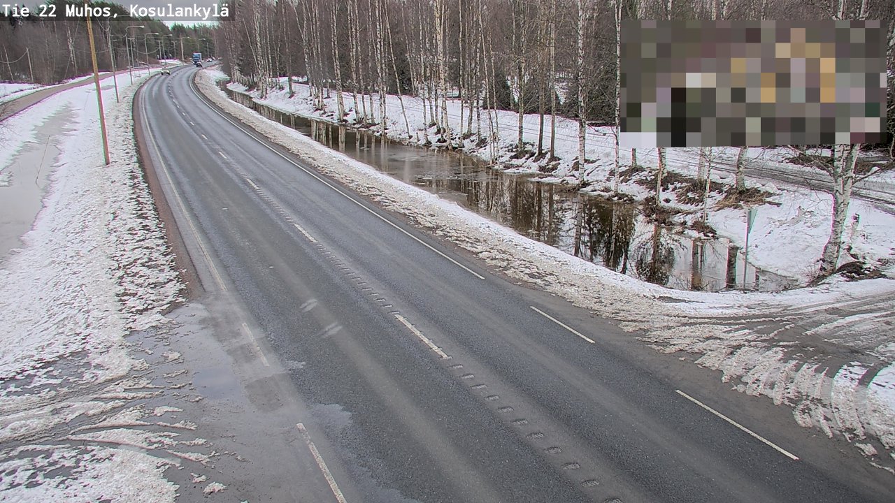 Kelikamerat Kuva Tie 22 Muhos, Kosulankylä, Muhos, Pohjois-Pohjanmaa