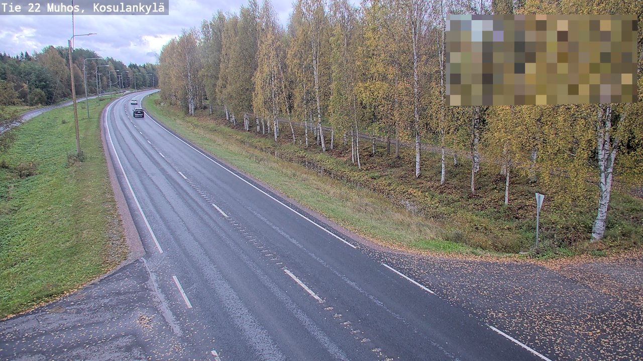 Kelikamerat Kuva Tie 22 Muhos, Kosulankylä, Muhos, Pohjois-Pohjanmaa
