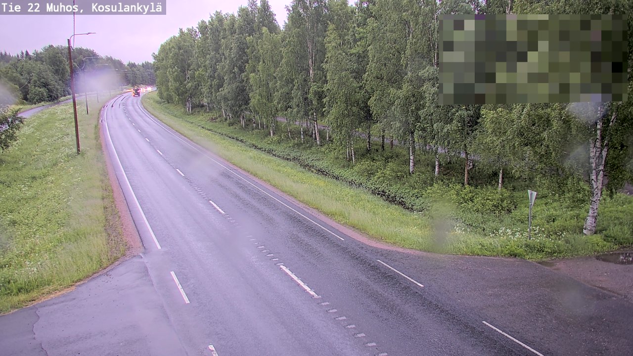 Kelikamerat Kuva Tie 22 Muhos, Kosulankylä, Muhos, Pohjois-Pohjanmaa