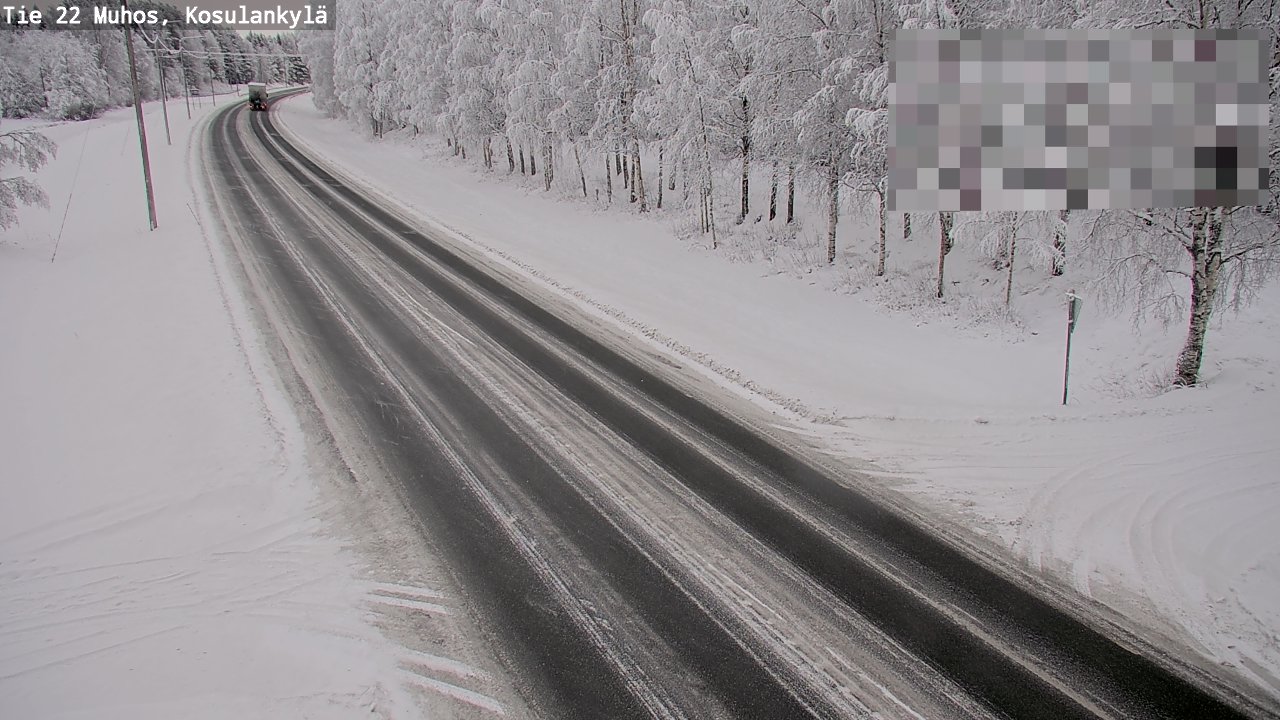 Kelikamerat Kuva Tie 22 Muhos, Kosulankylä, Muhos, Pohjois-Pohjanmaa